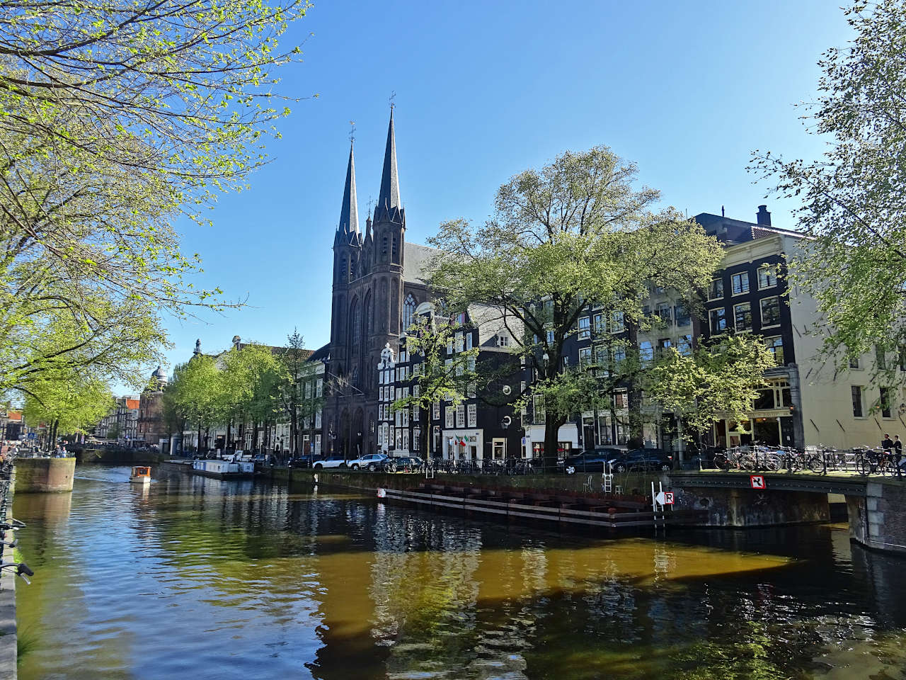 Amsterdam canal Singel
