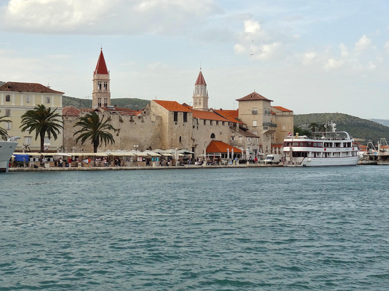 bord de mer de Trogir