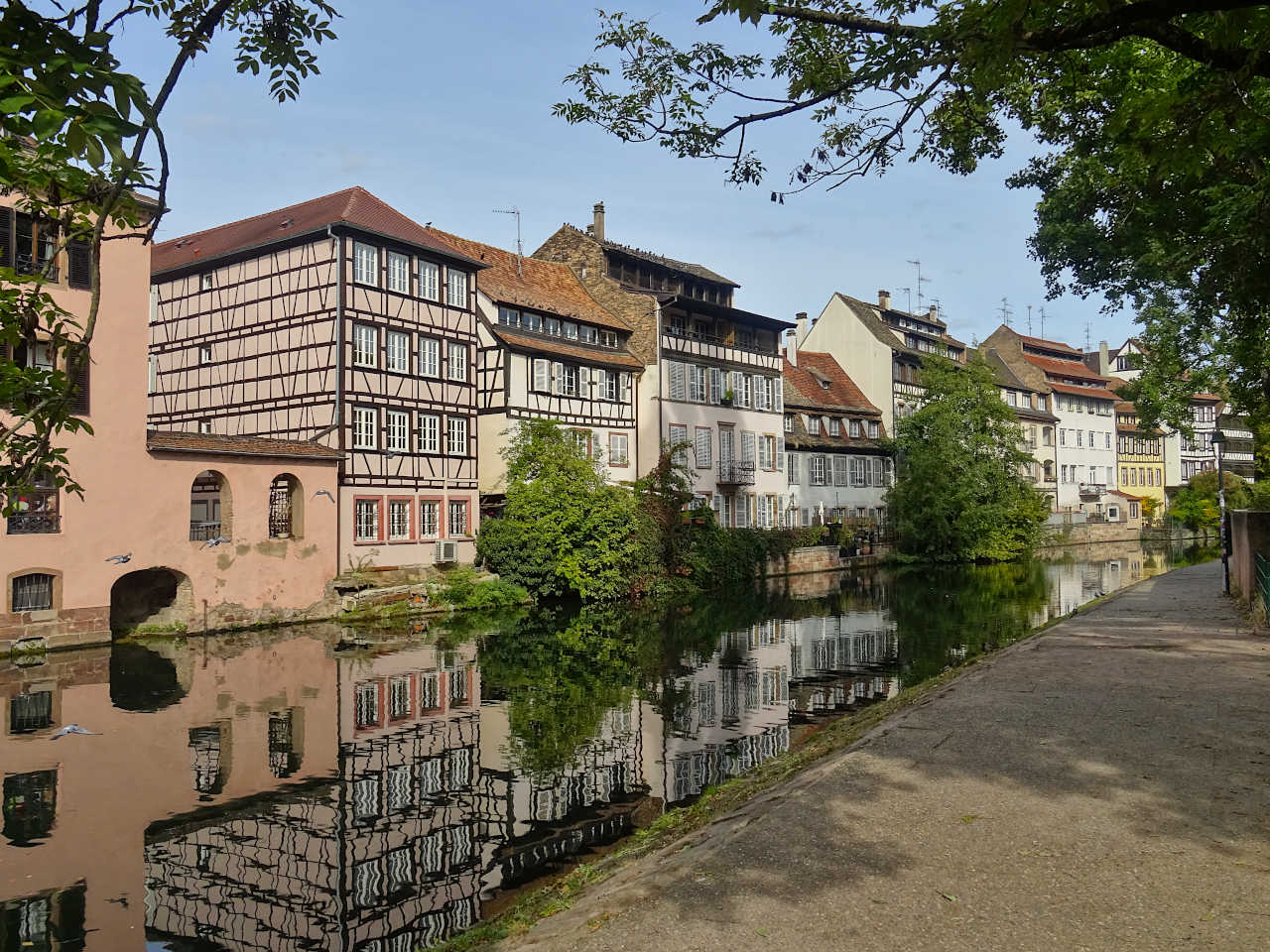 canal de la Petite France à Strasbourg