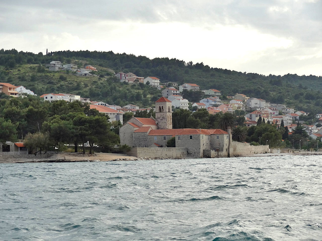 Traversée en bateau entre Trogir et Split