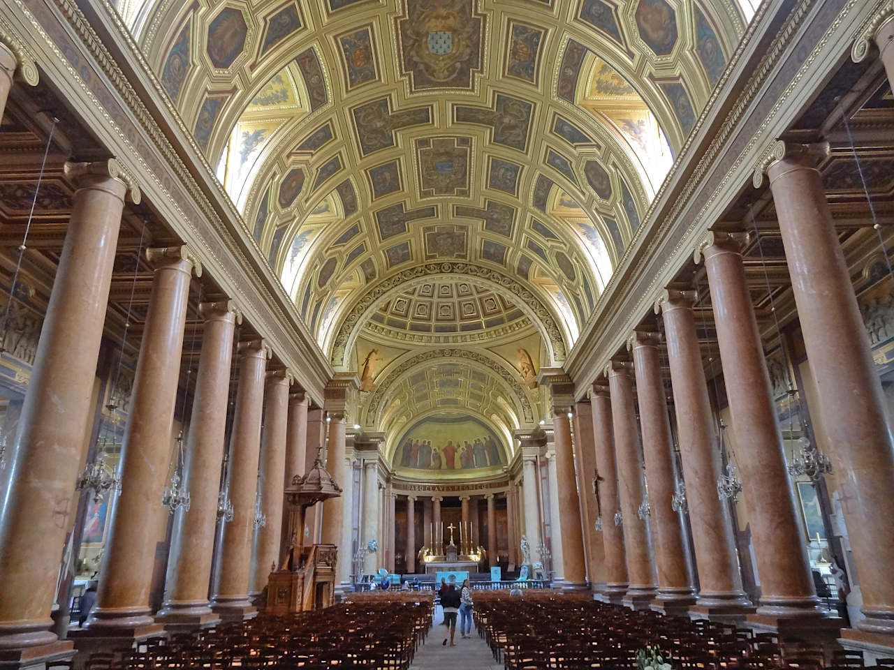 intérieur de la cathédrale de Rennes