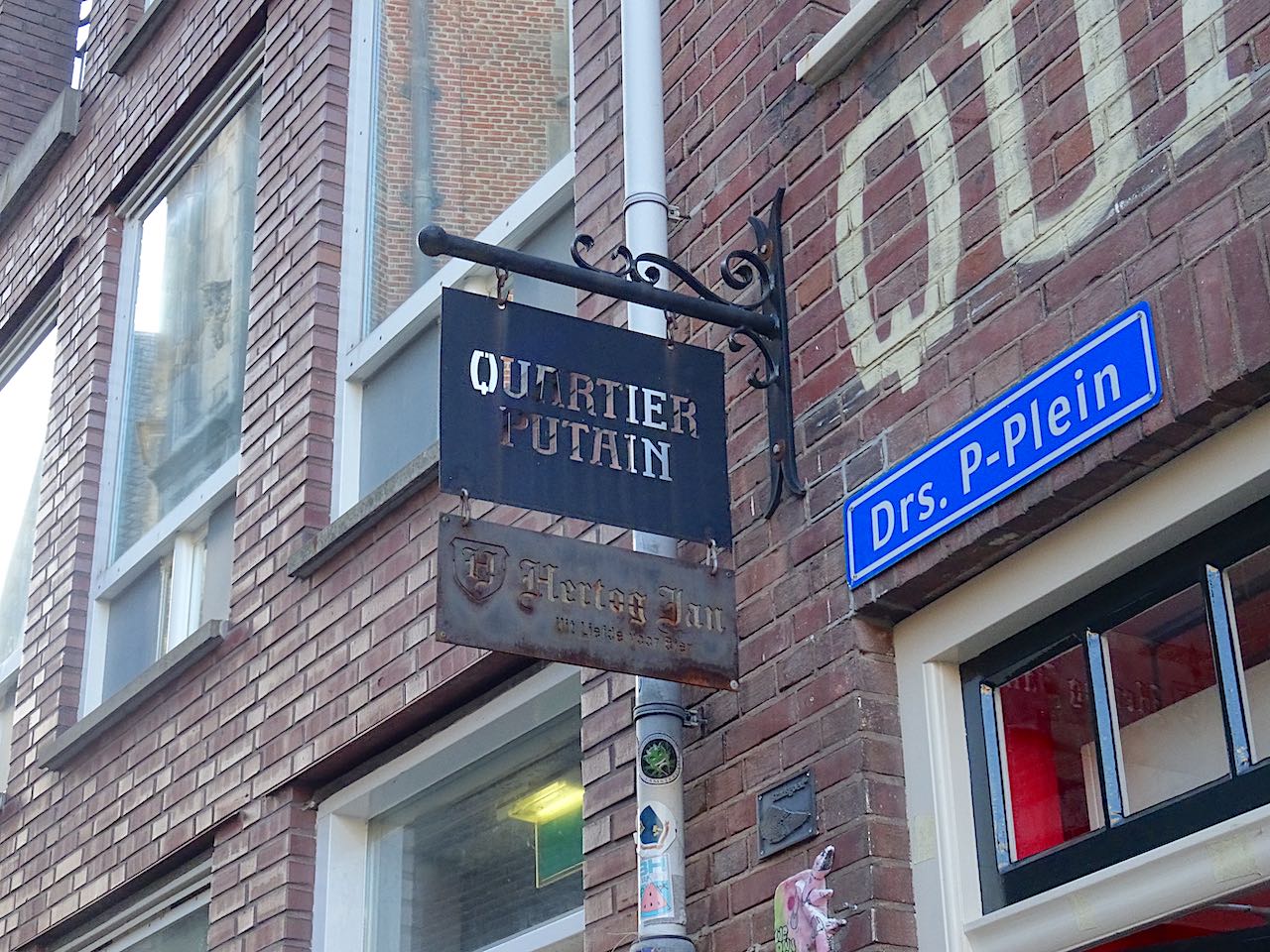 quartier rouge d'Amsterdam