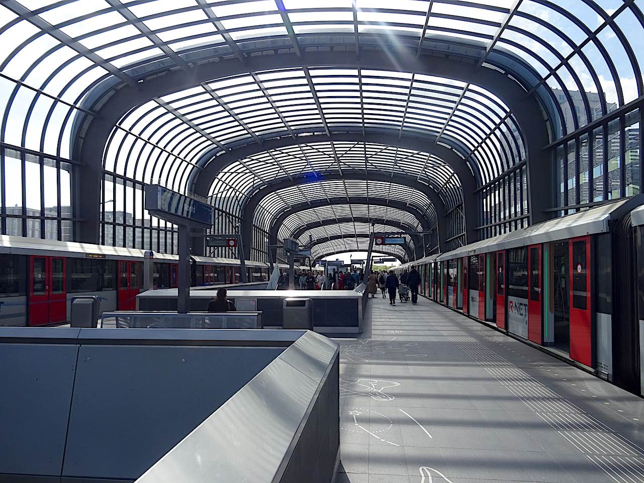 station de métro Noord à Amsterdam