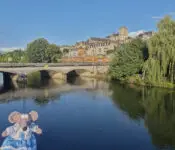 vue sur la cité des Plantagênet au Mans