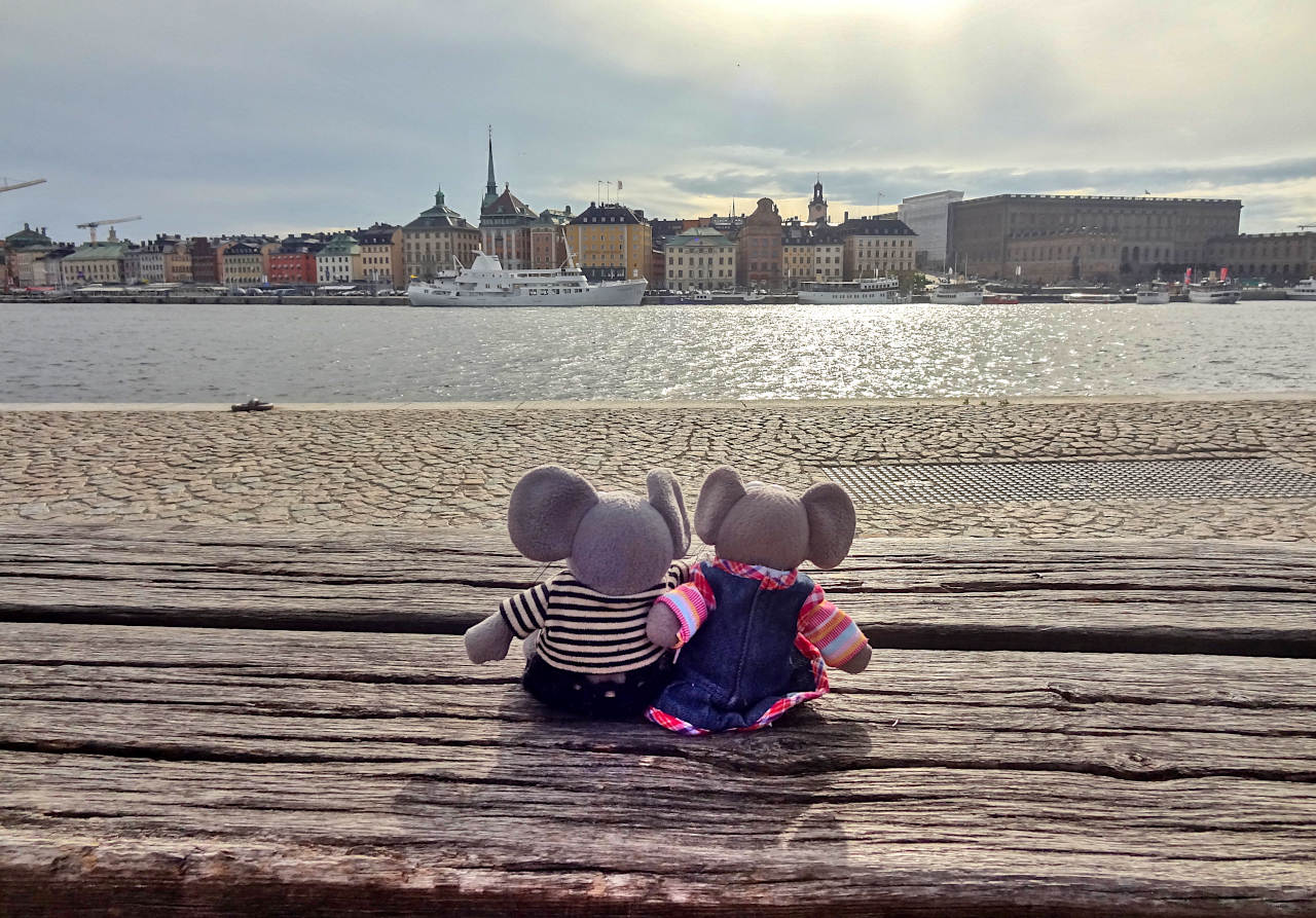 Vue sur Gamla Stan à Stockholm