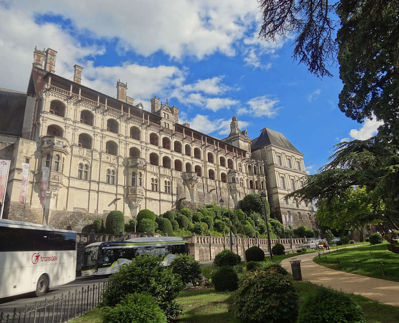 château royal de Blois extérieur