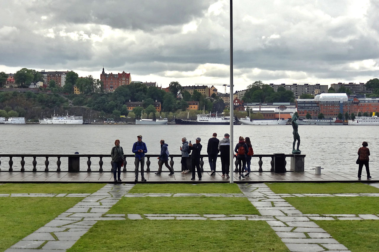 Södermalm vu depuis l'hôtel de ville