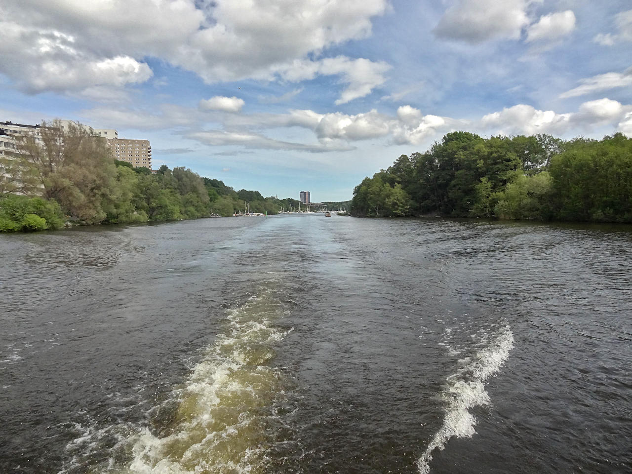 en bateau à Stockholm