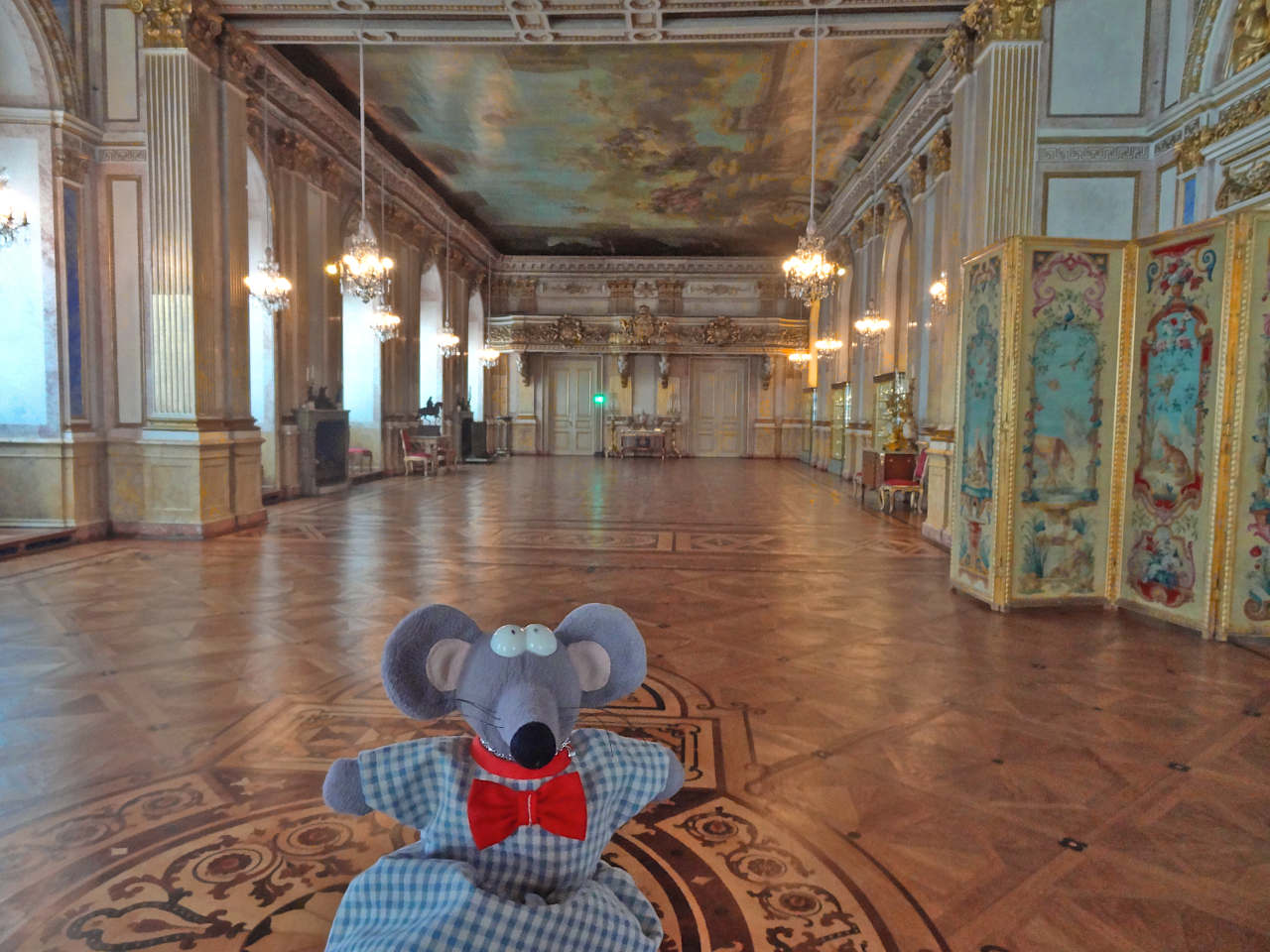 salle de bal et de réception du palais royal de Stockholm
