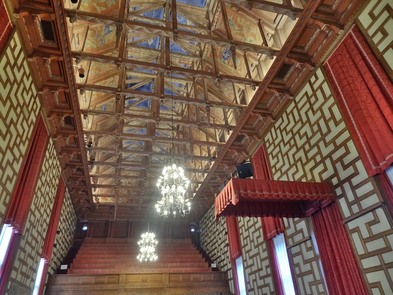 salle de l'assemblée de l'hôtel de ville de Stockholm