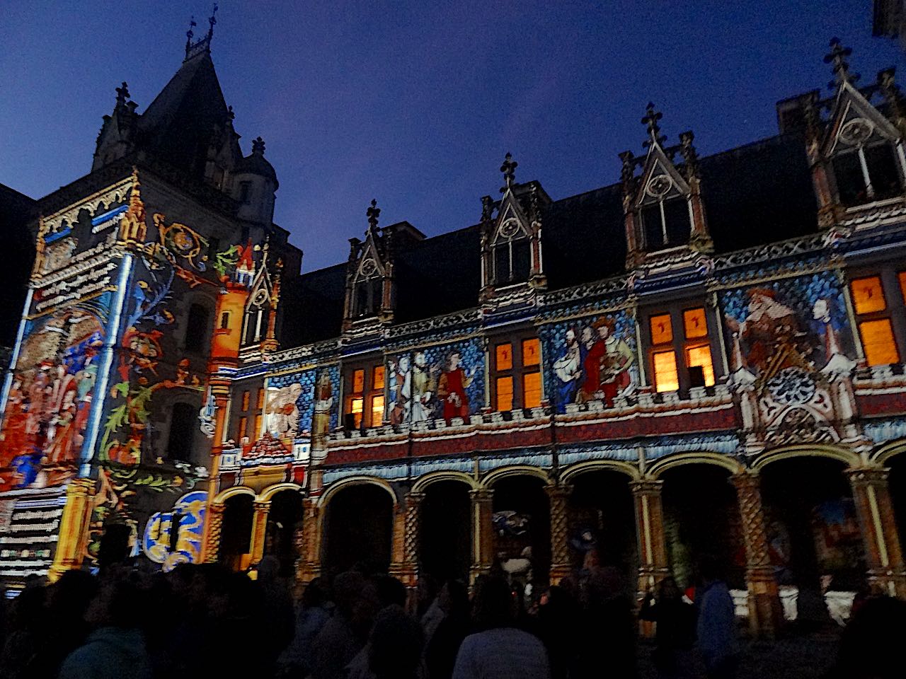 Son et lumière au château de Blois