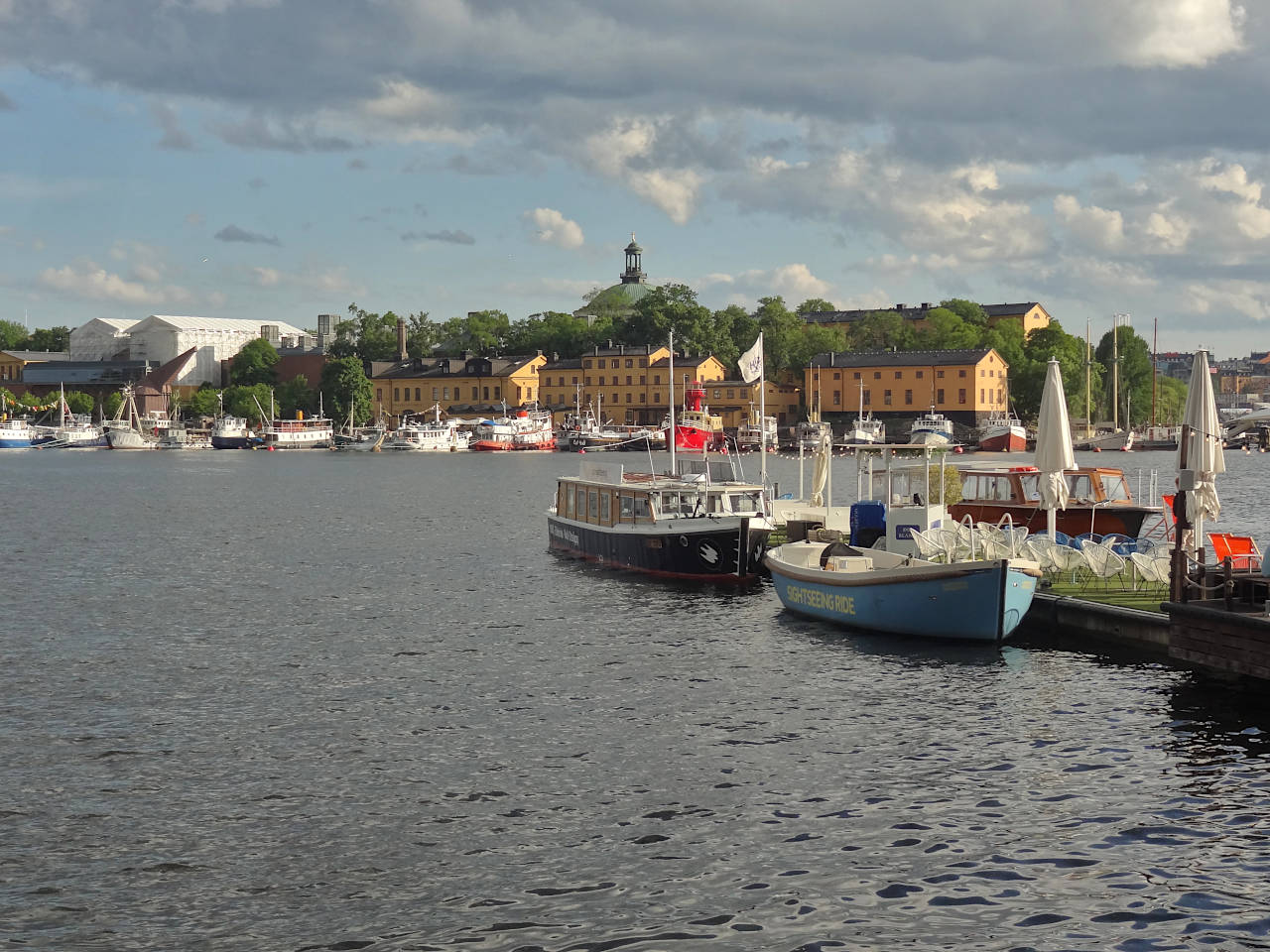 vue sur Skeppsholmen