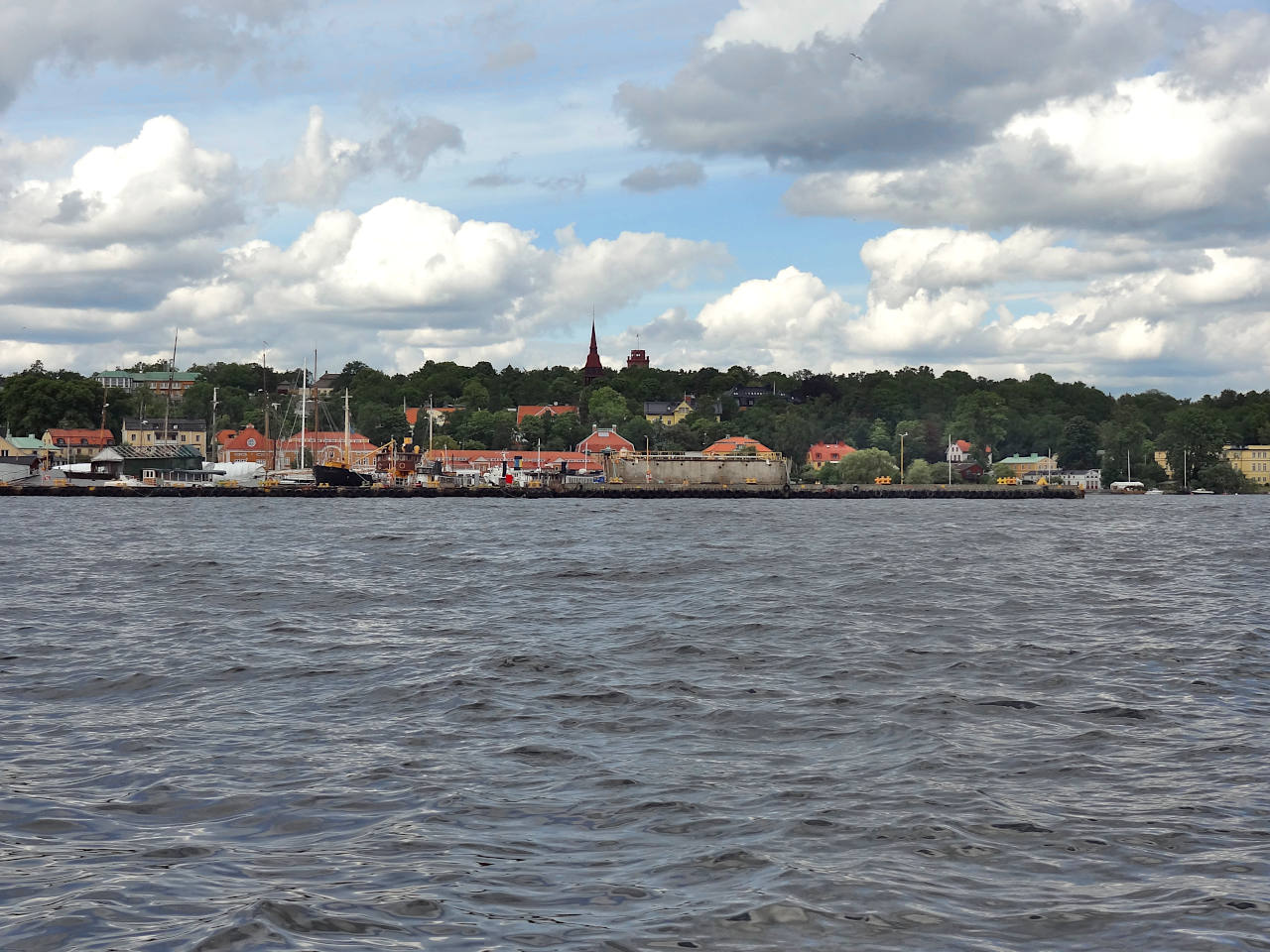 vue sur l'île de Djurgarden