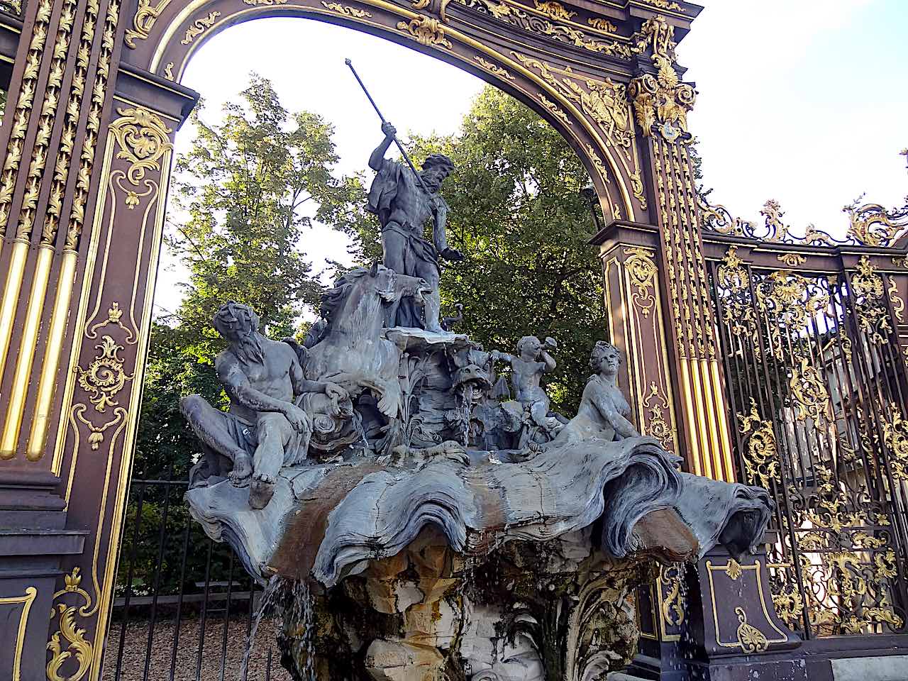 Nancy place Stanislas fontaine