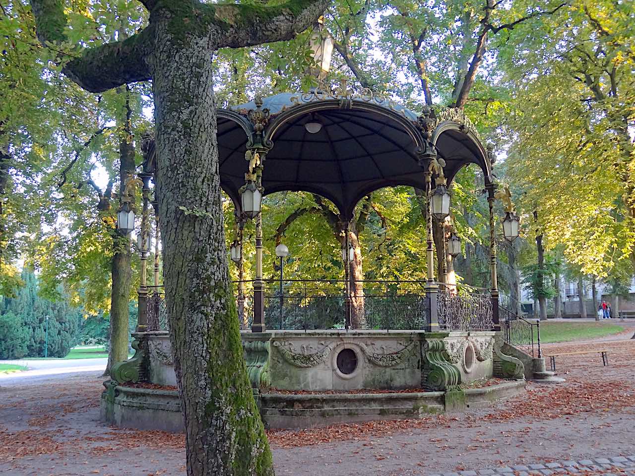 parc de la pépinière à Nancy