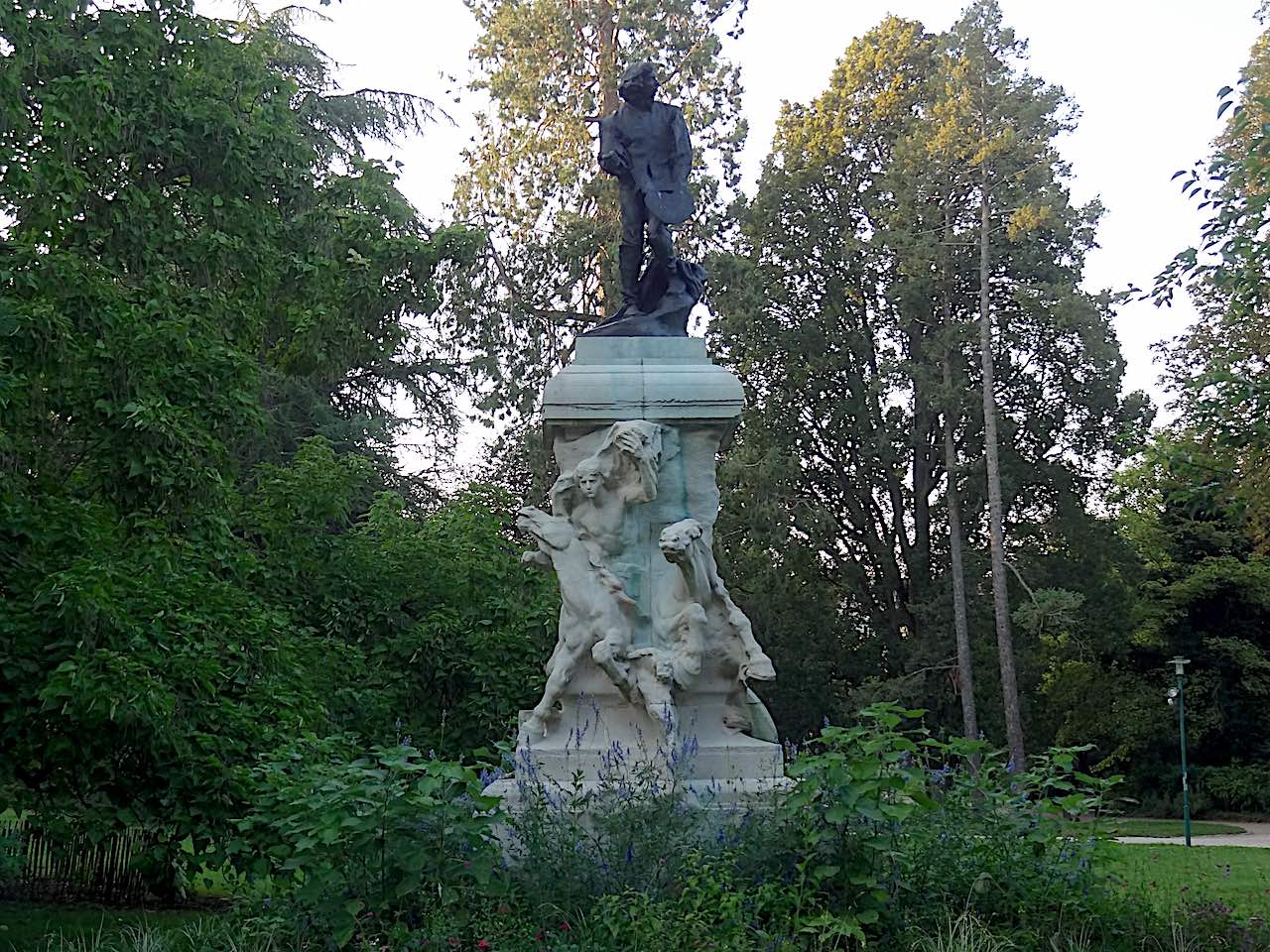 parc de la pépinière à Nancy