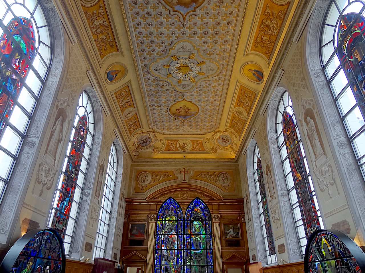 Cité du Vitrail à Troyes chapelle