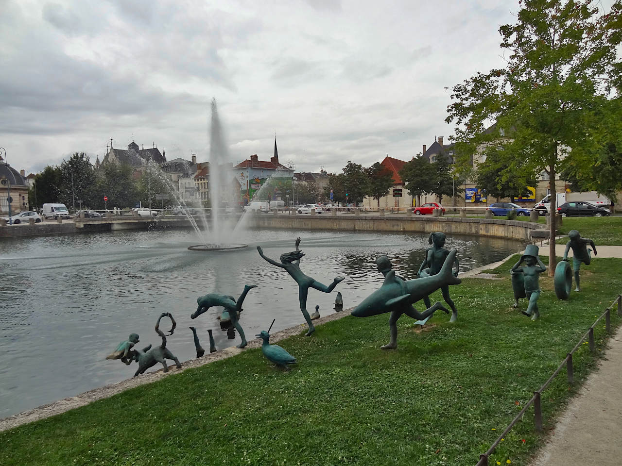 canal de la Seine à Troyes