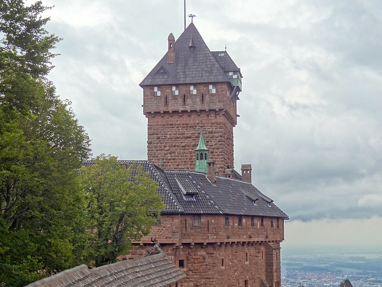 donjon du château du Haut-Koenigsbourg