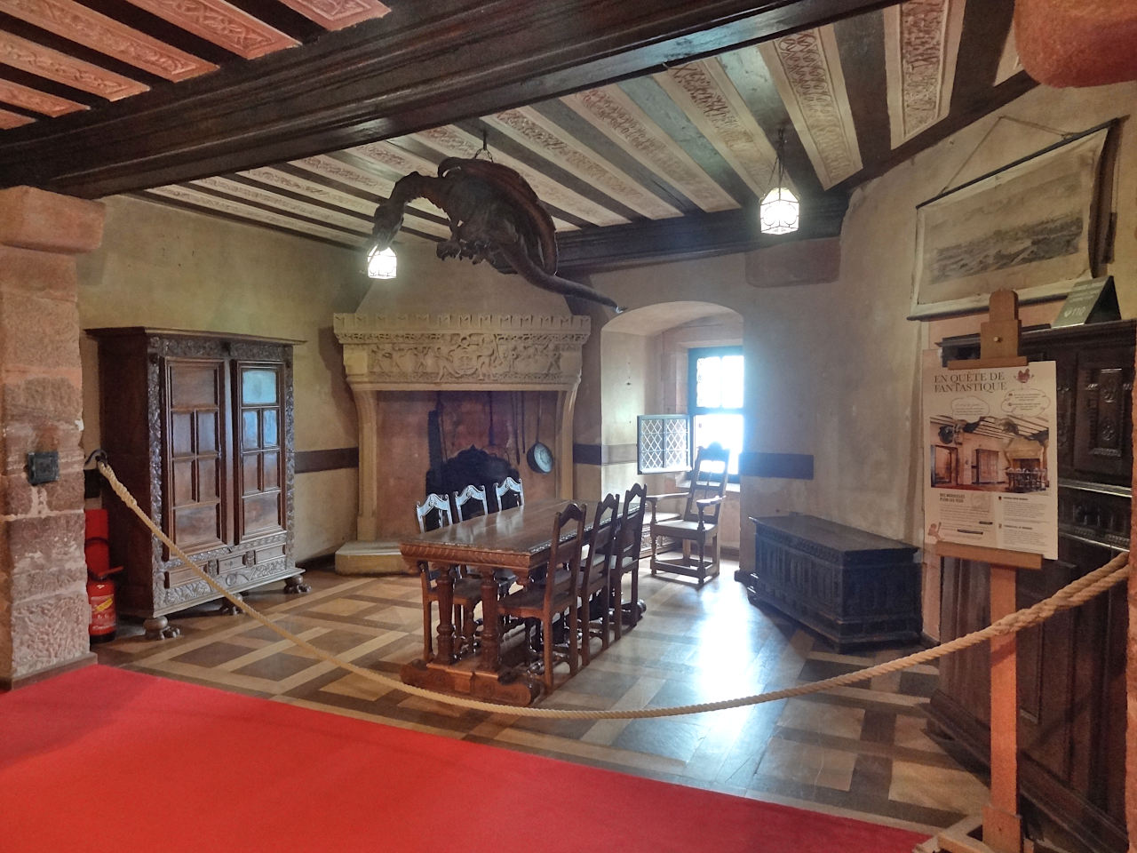 chambre lorraine du château du Haut-Koenigsbourg