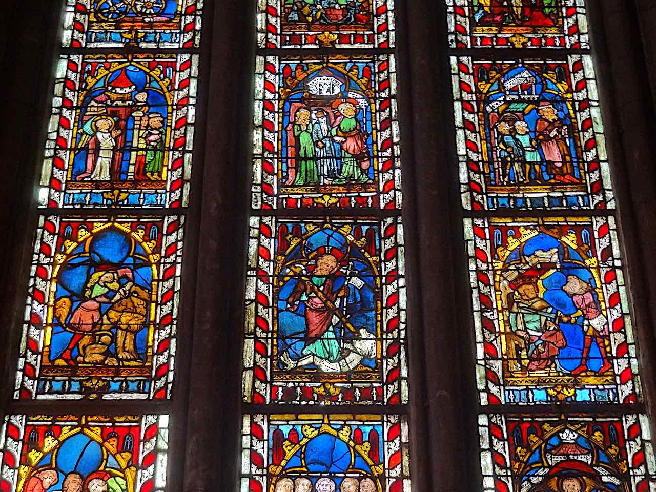 vitraux du Temple Saint-Etienne de Mulhouse