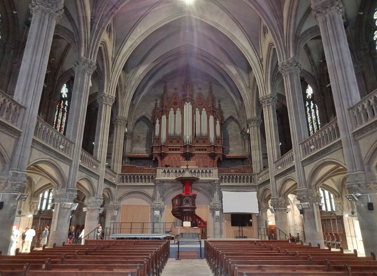 Temple Saint-Etienne de Mulhouse intérieur