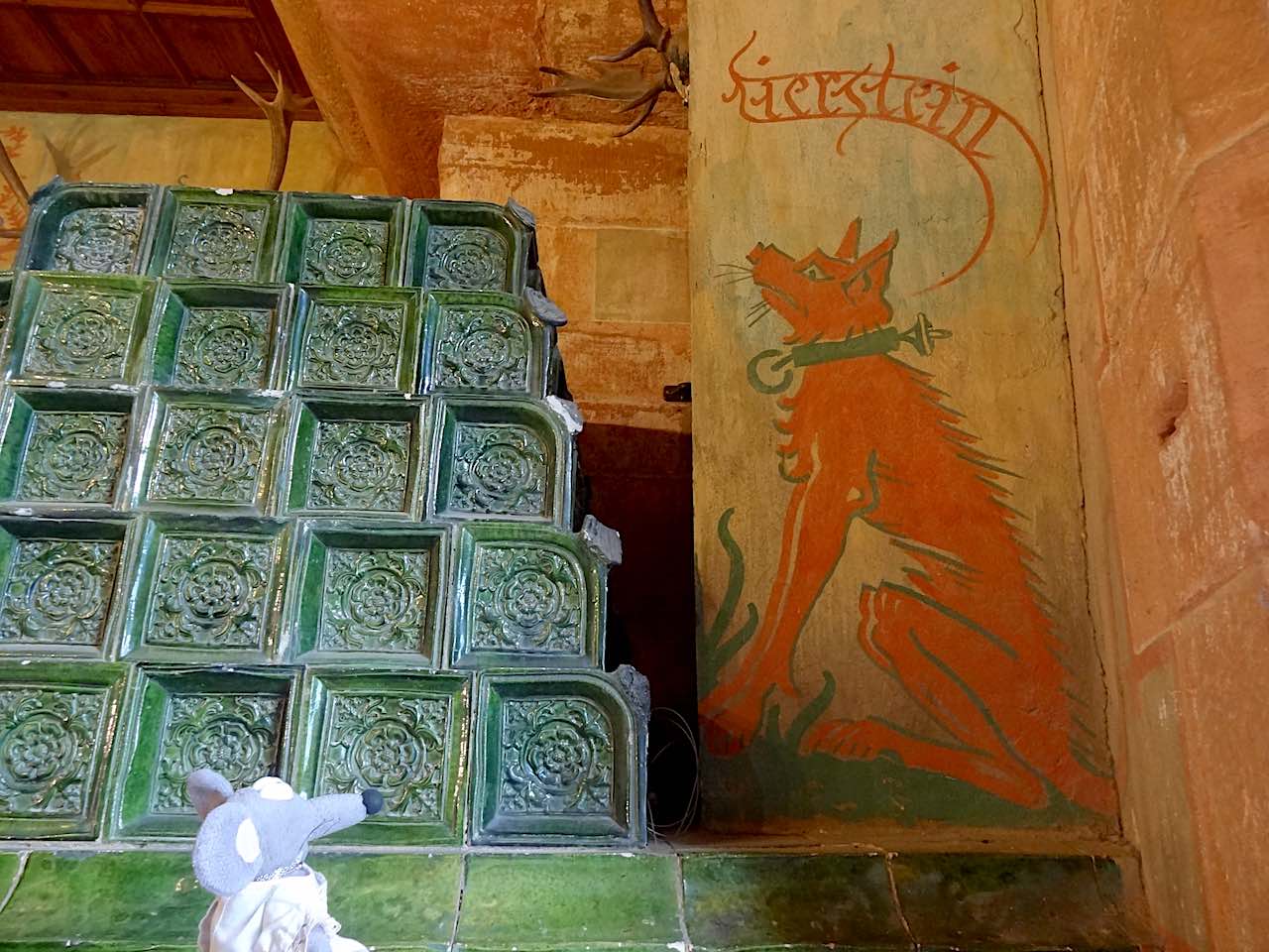 salle des trophées de chasse du château du Haut-Koenigsbourg