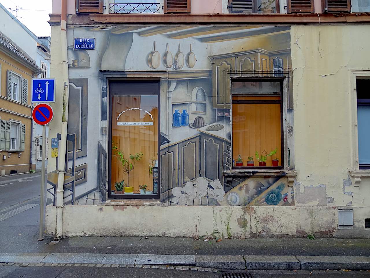 mur peint Mulhouse rue de Lucelle