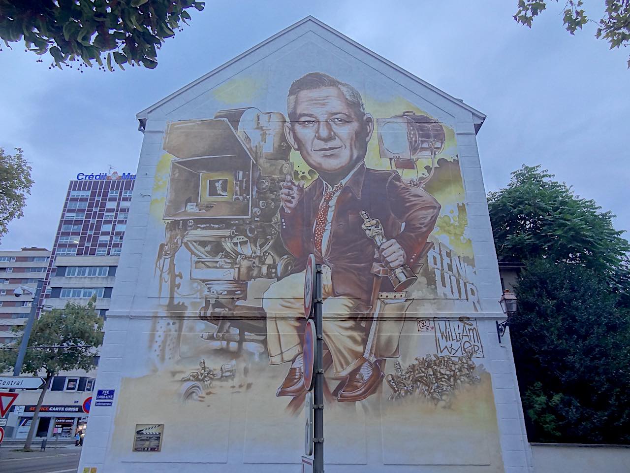 mur peint à Mulhouse