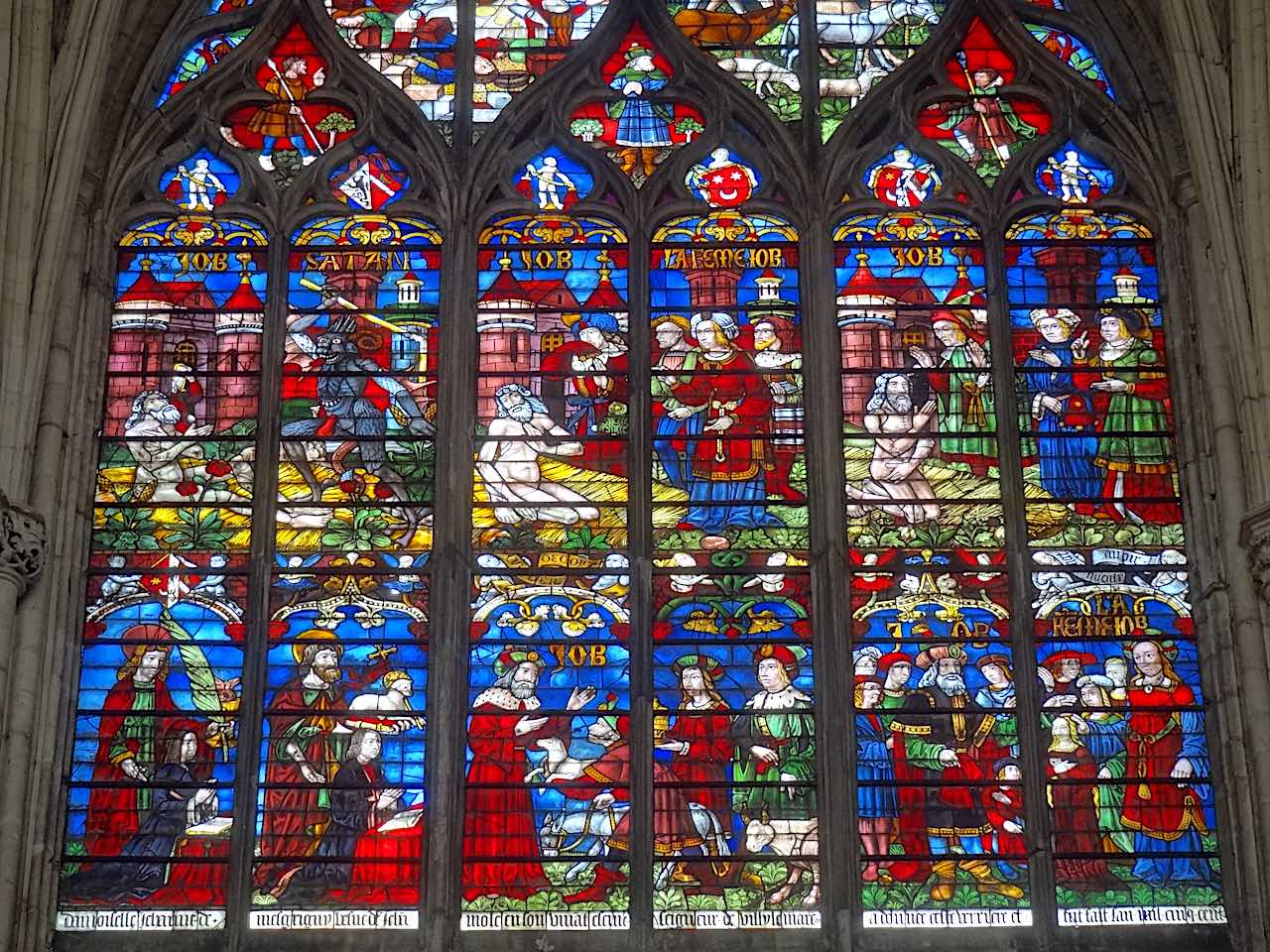 vitraux de la cathédrale de Troyes