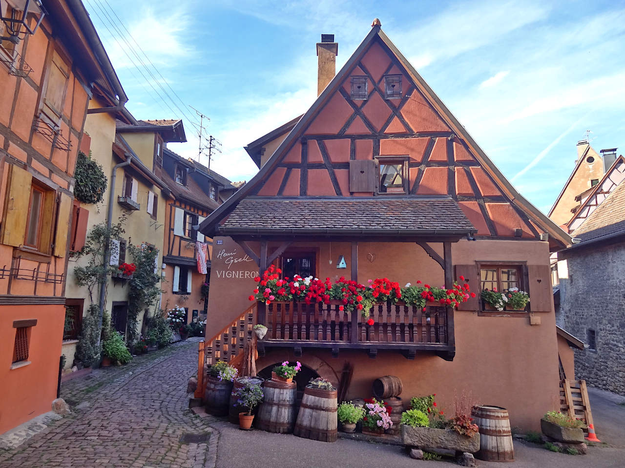 cave à vin à Eguisheim