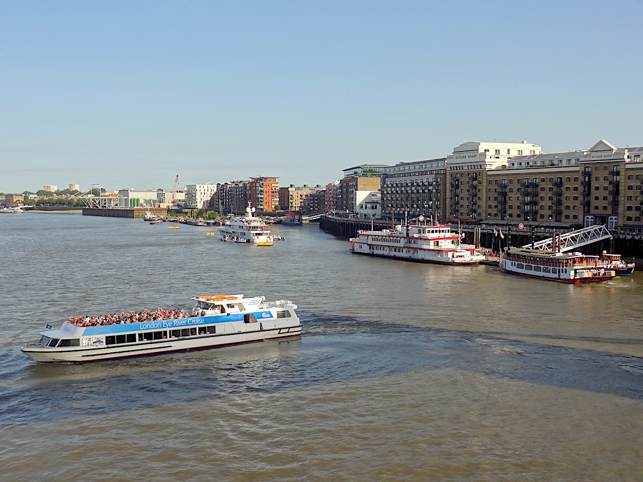 bateau sur la Tamise