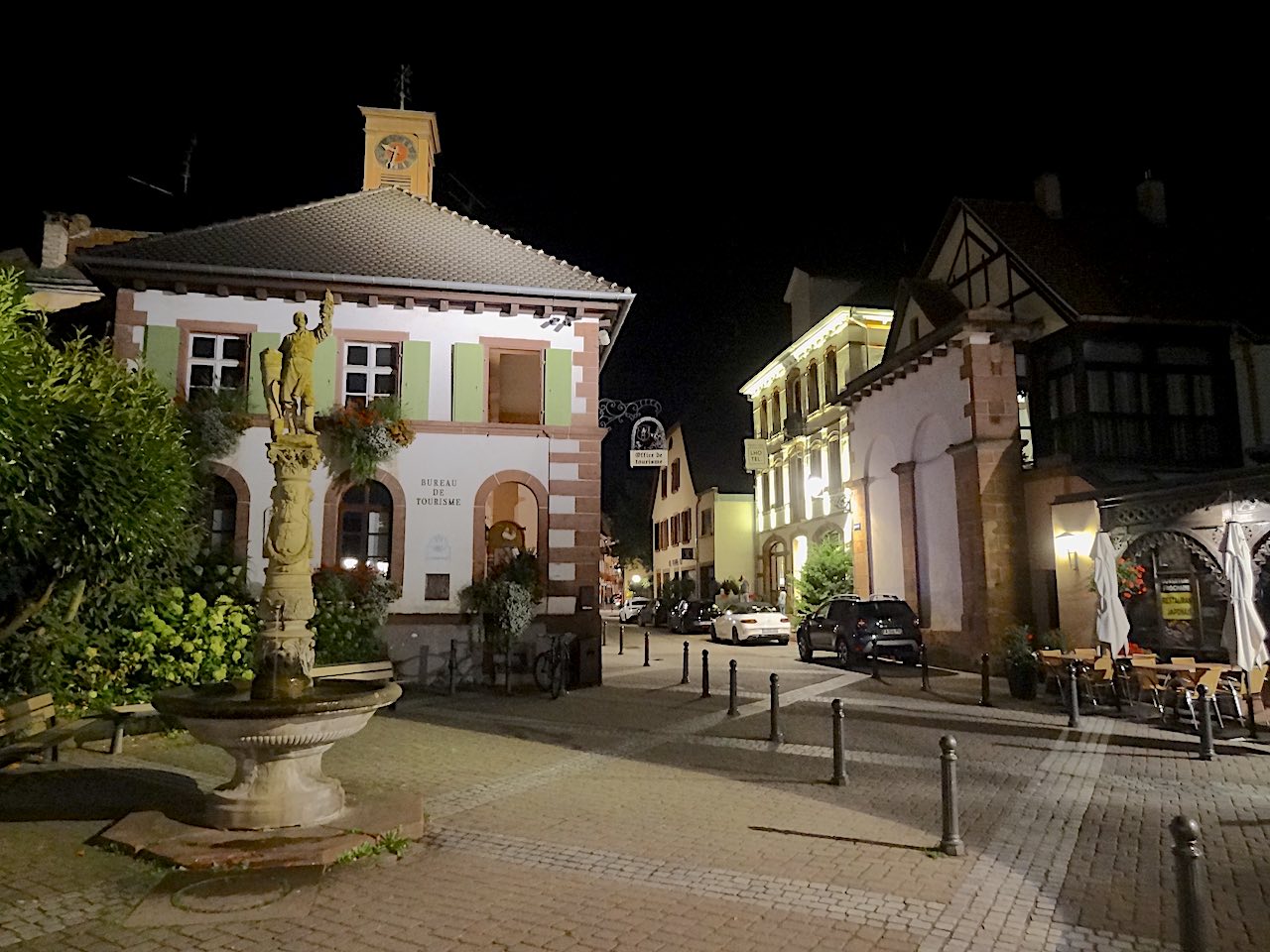 fontaine des vignerons à Ribeauvillé