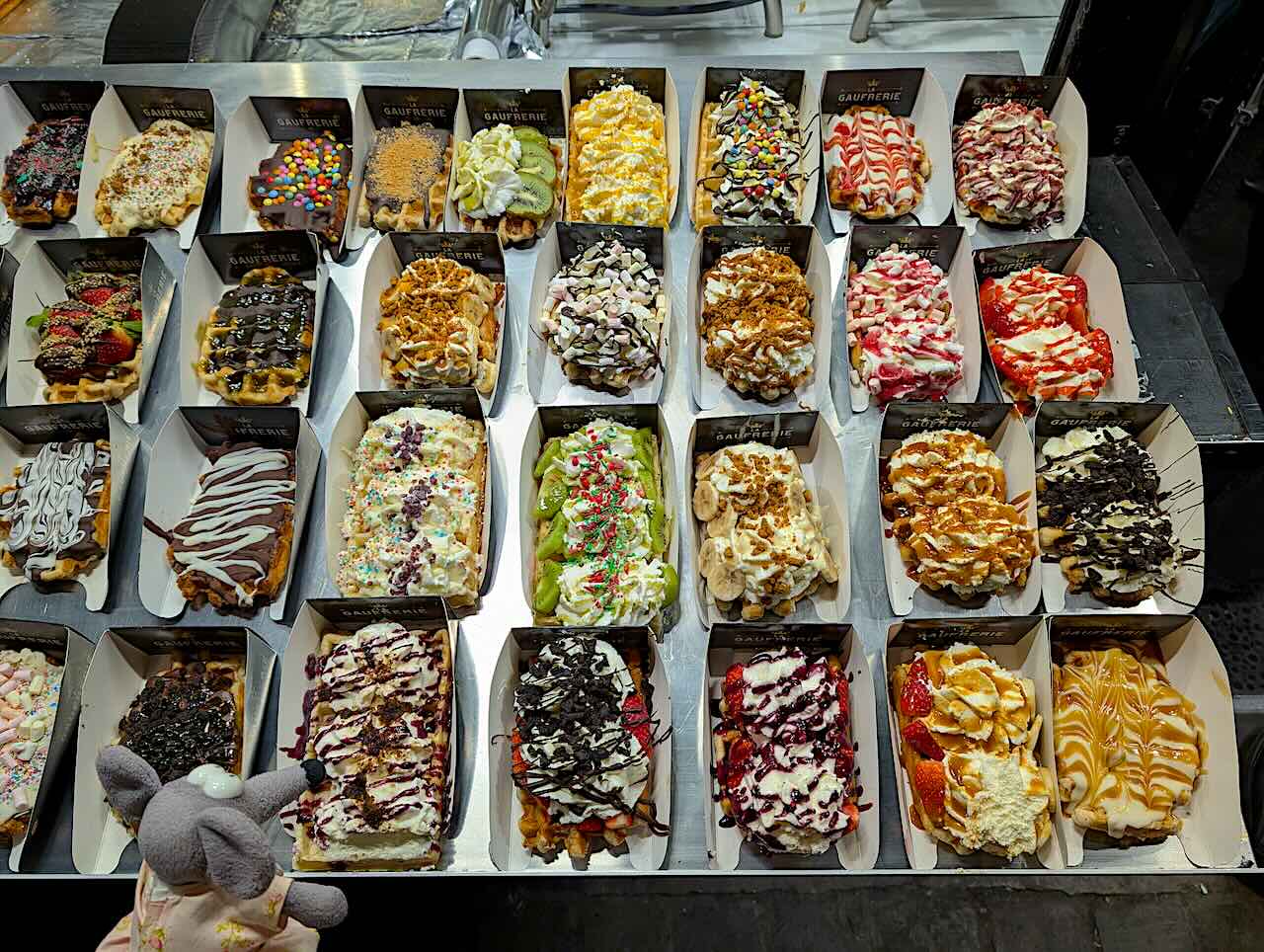 gaufres à Bruxelles
