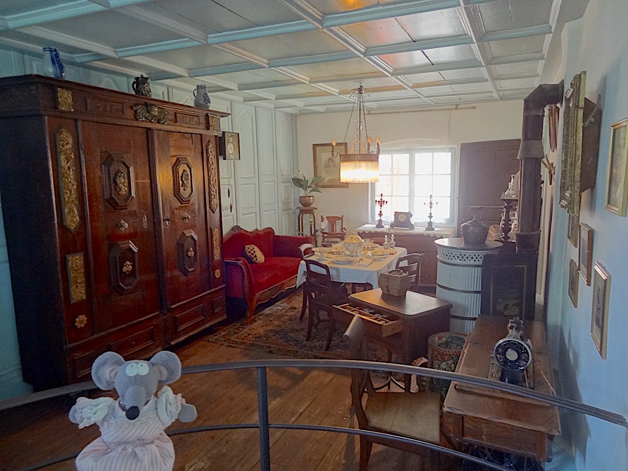 maison d'un notable de Rumershein à l'écomusée d'Alsace