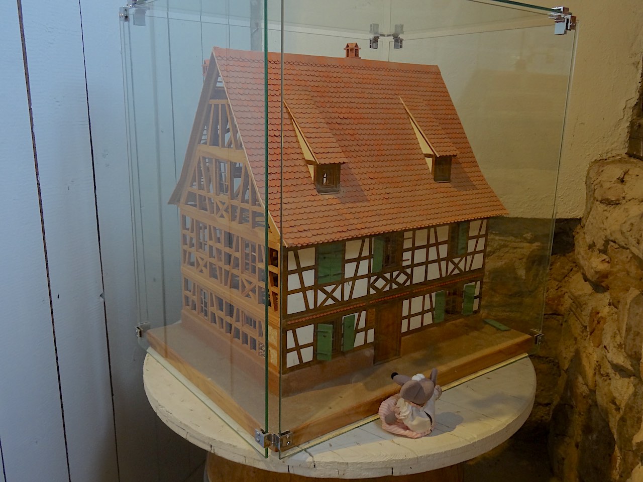 maquette à l'écomusée d'Alsace