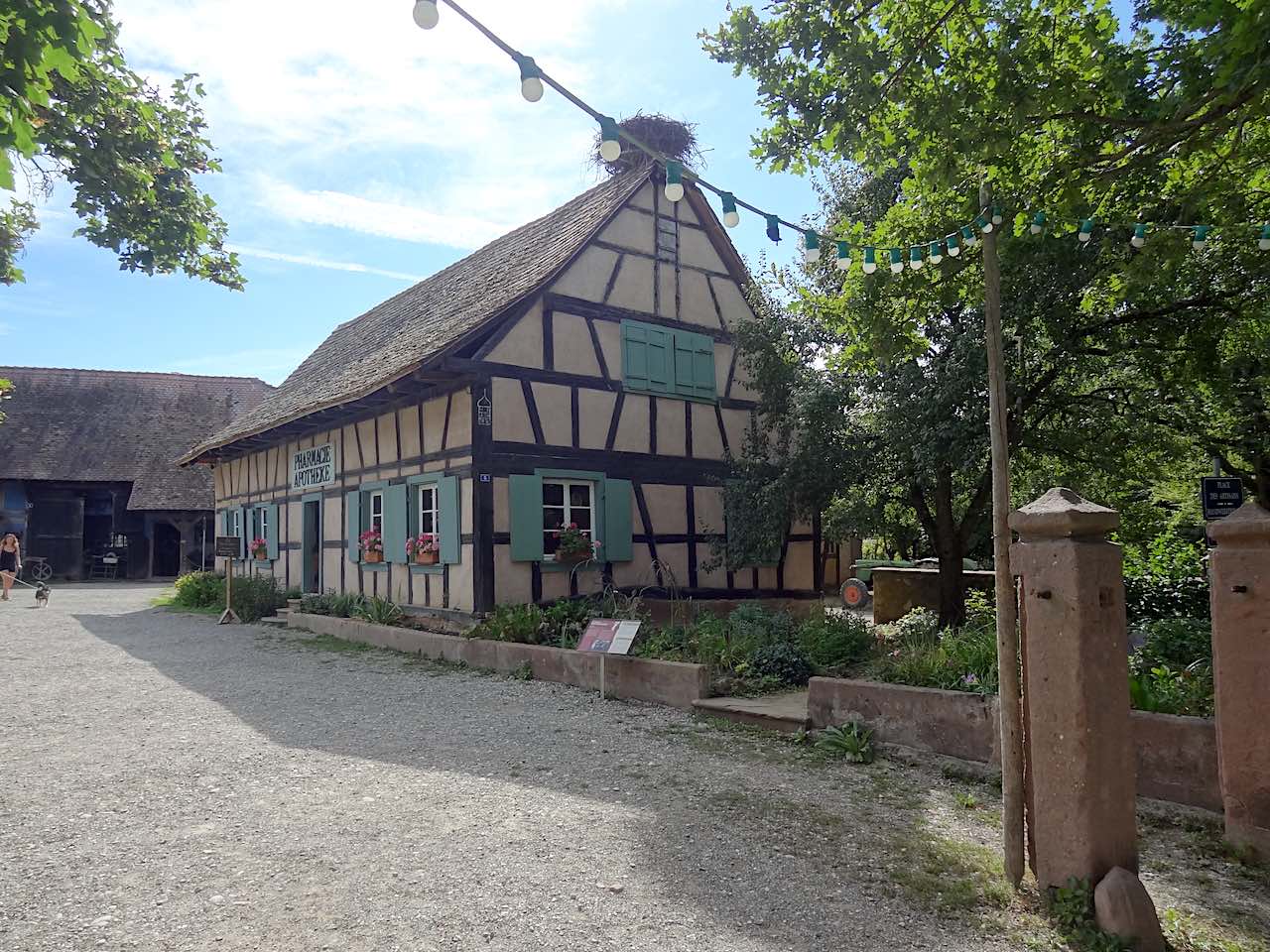 place des Artisans à l'écomusée d'Alsace