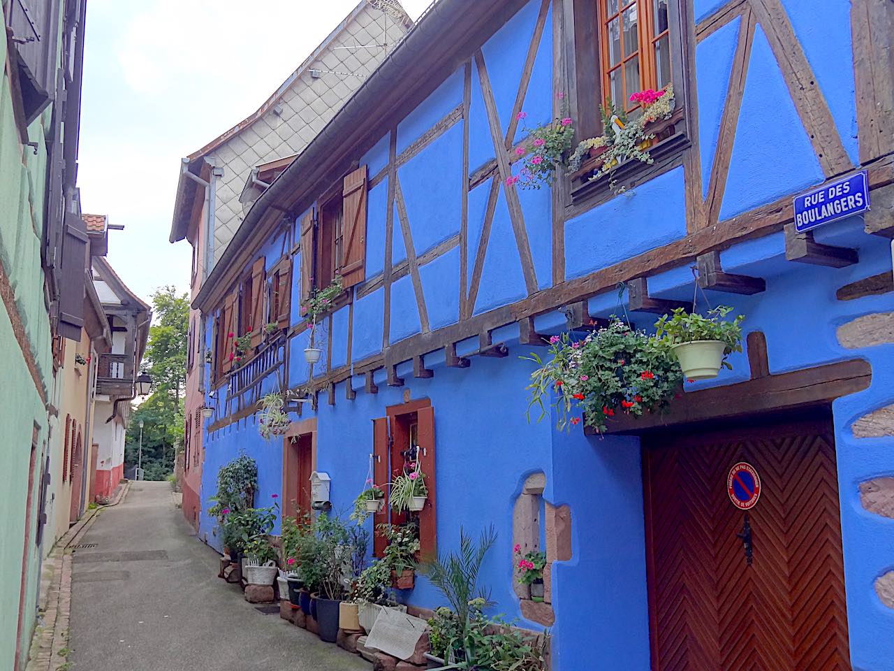 rue des Boulangers à Ribeauvillé