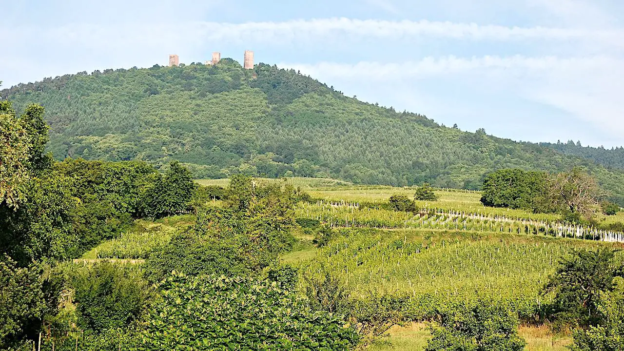 vue sur les 3 châteaux