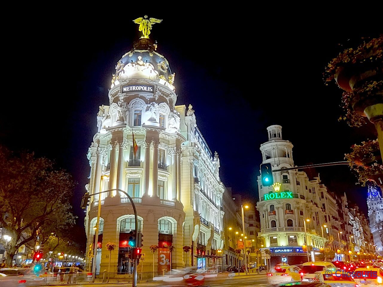 Gran Via de nuit