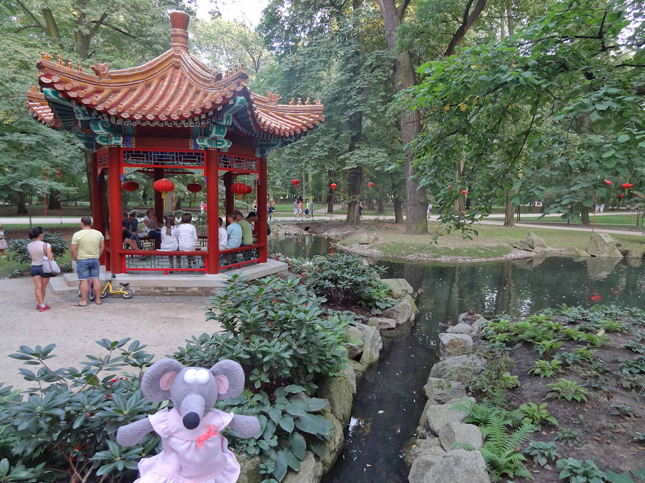 Parc Łazienki Varsovie