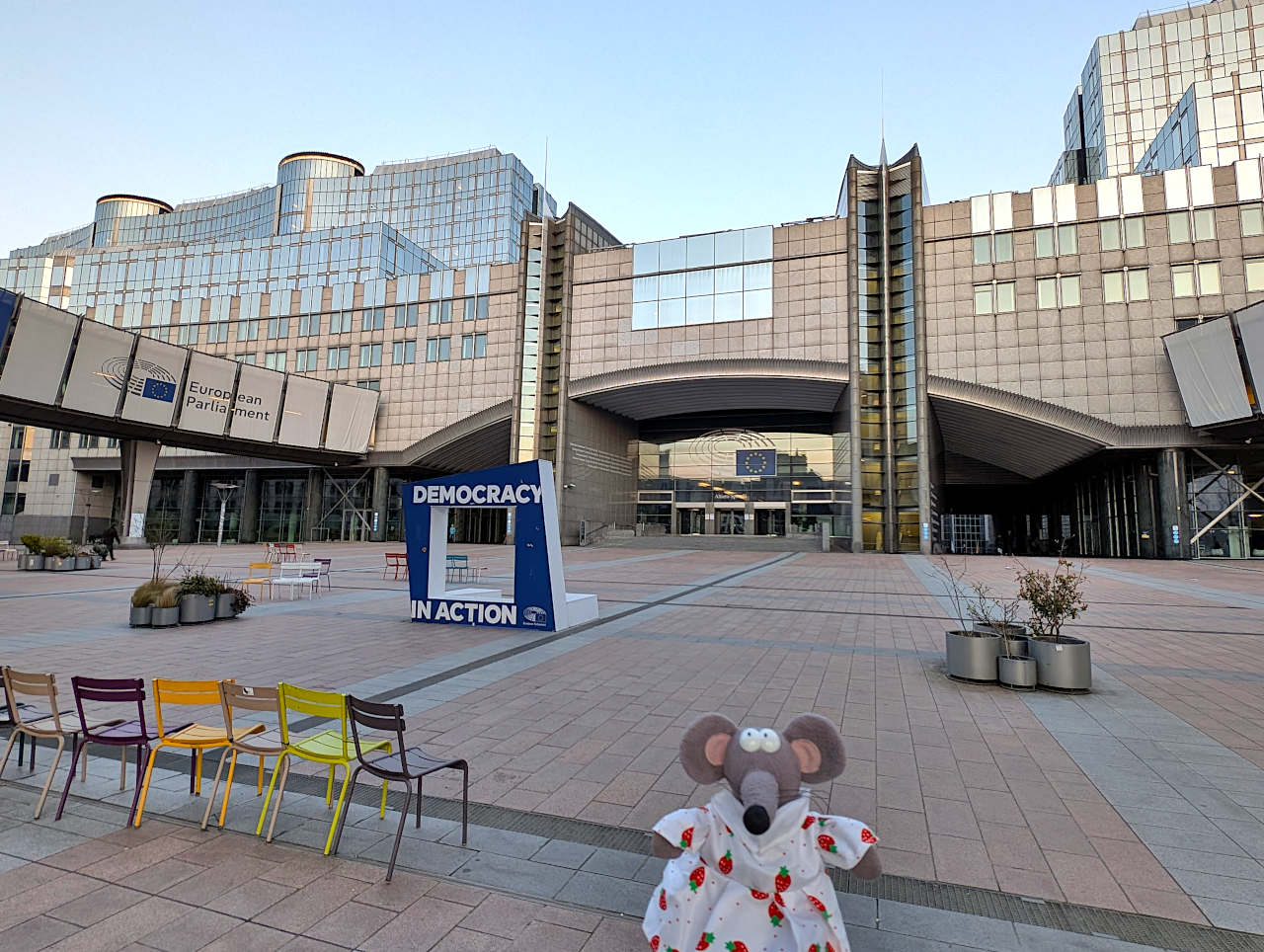 Parlement européen à Bruxelles