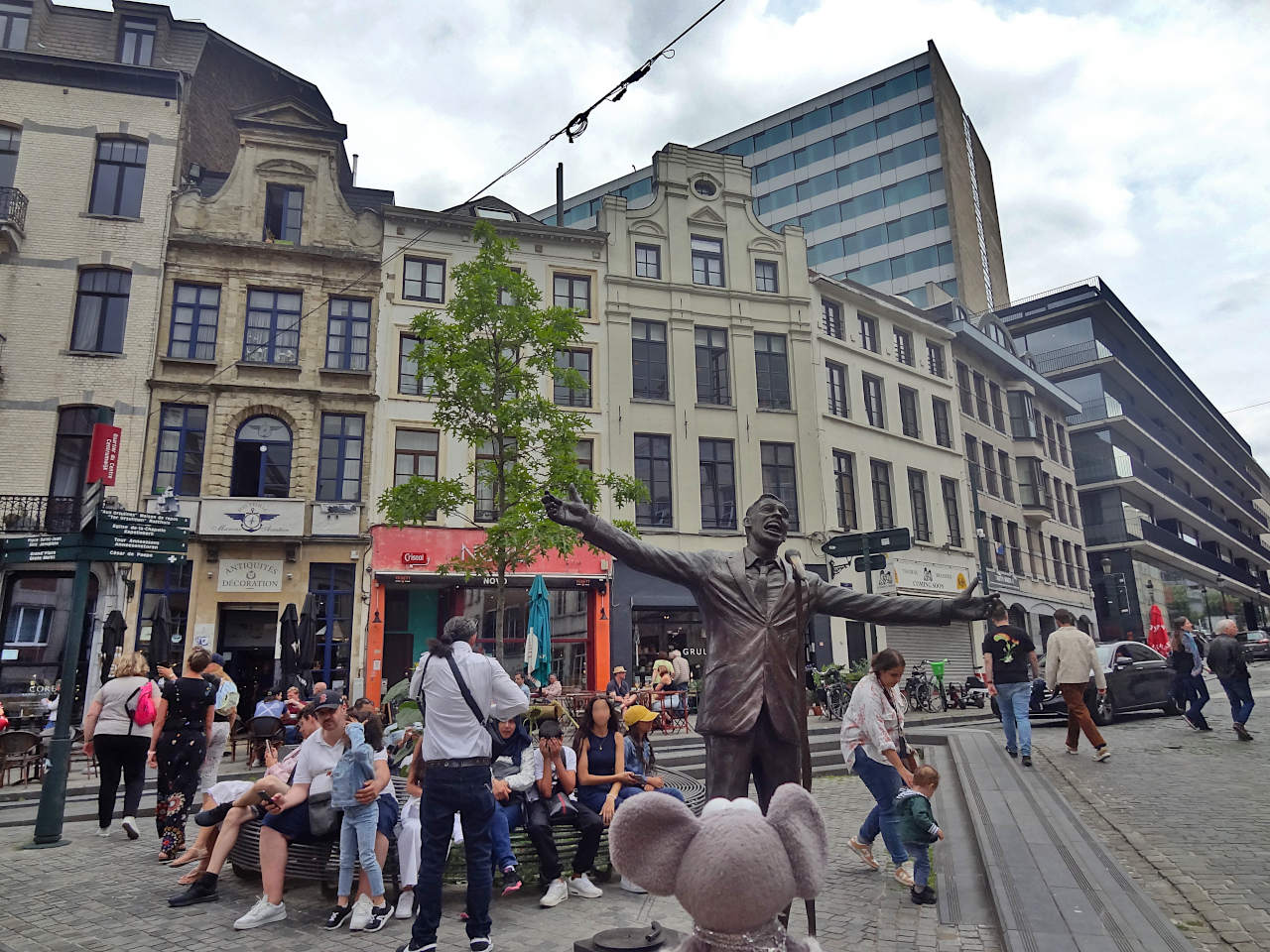 Place de la Vieille Halle aux Blés à Bruxelles