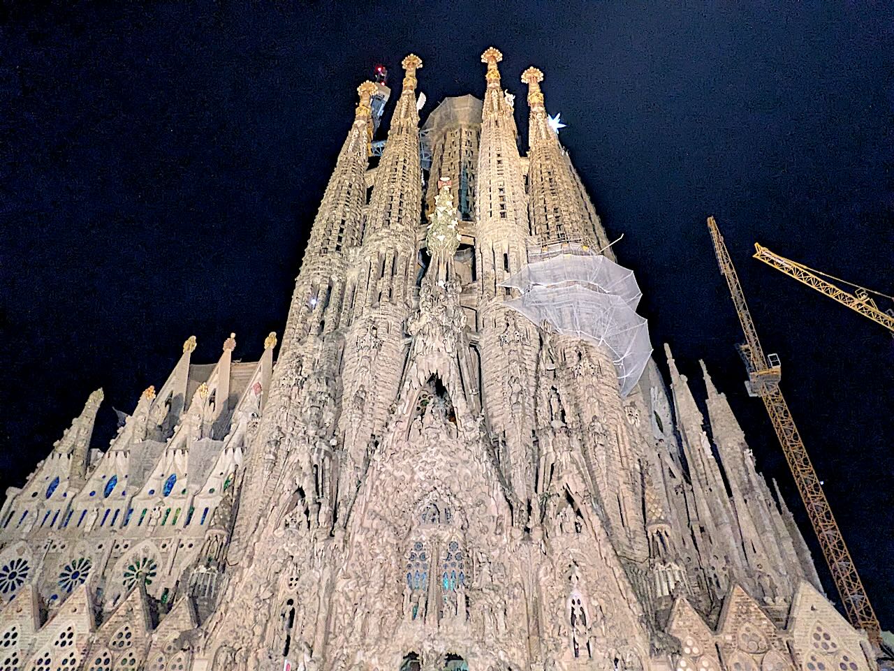 Sagrada Familia façade de la Nativité