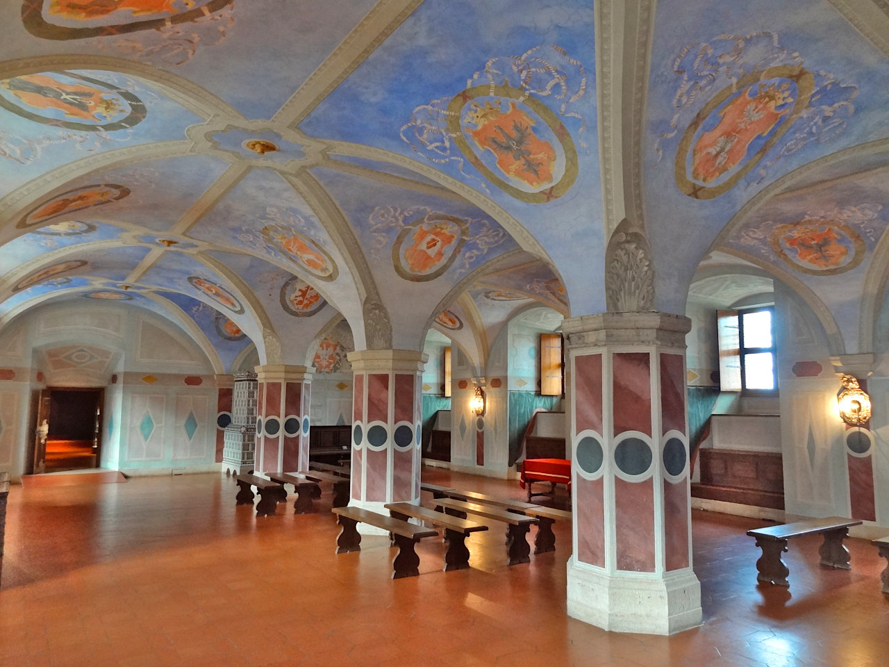 château royal de Varsovie sous-sol