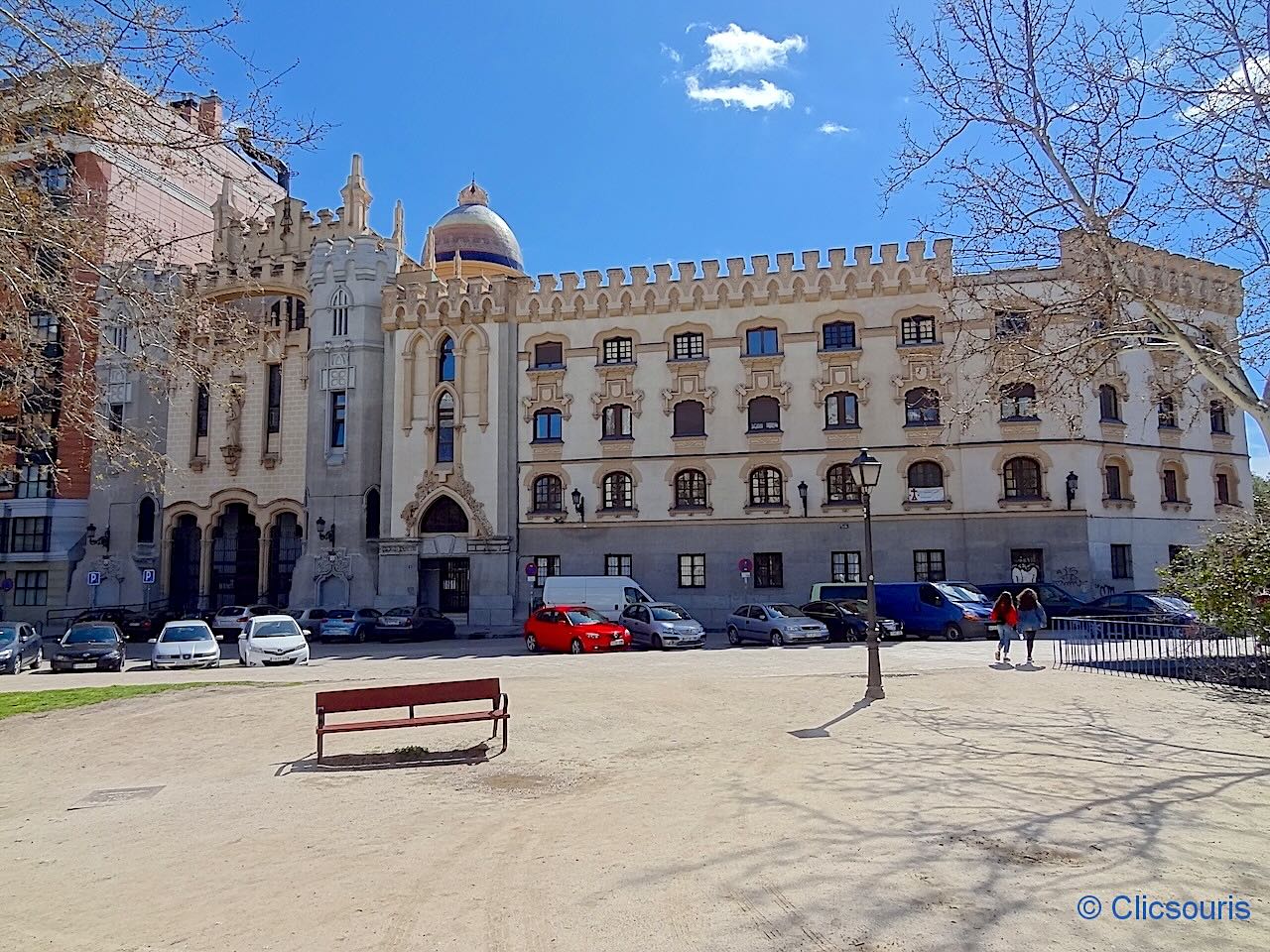plaza de Espana Madrid église