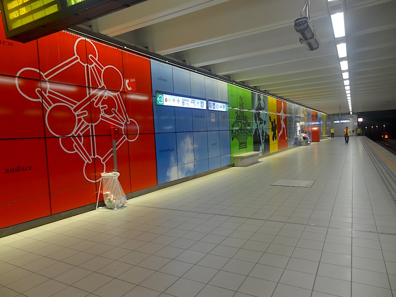 station Heysel du métro de Bruxelles