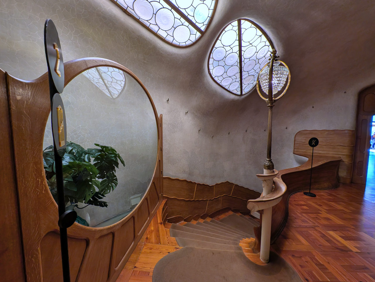 Escalier principal de la Casa Batllo 2