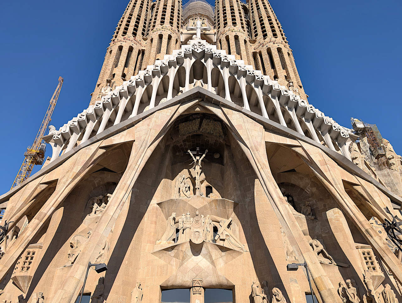 Façade de la Passion de la Sagrada Familia 