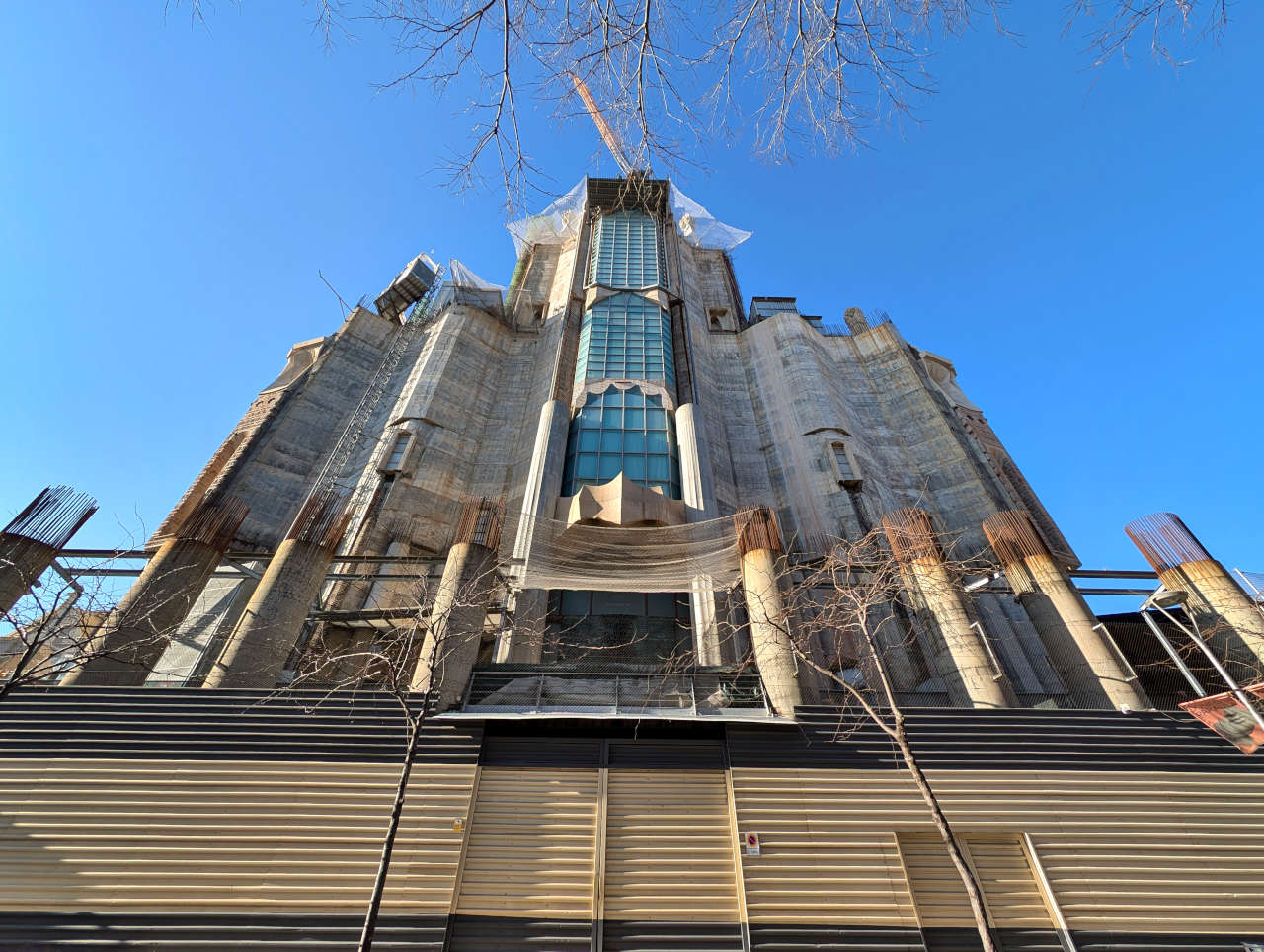 Façade de la gloire de la Sagrada Familia